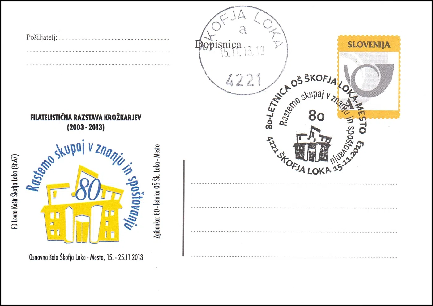 80 - LETNICA OŠ ŠKOFJA LOKA - MESTO